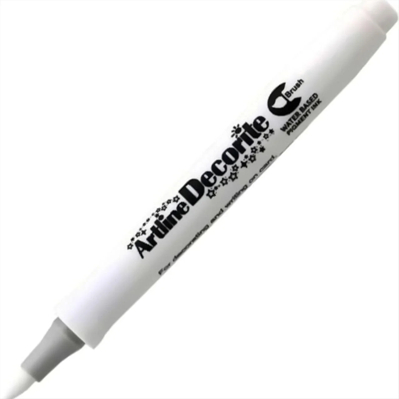 Φωτογραφία προϊόντος: Artline Μαρκαδόρος Decorite Brush Standard White - EDF-F-WHITE