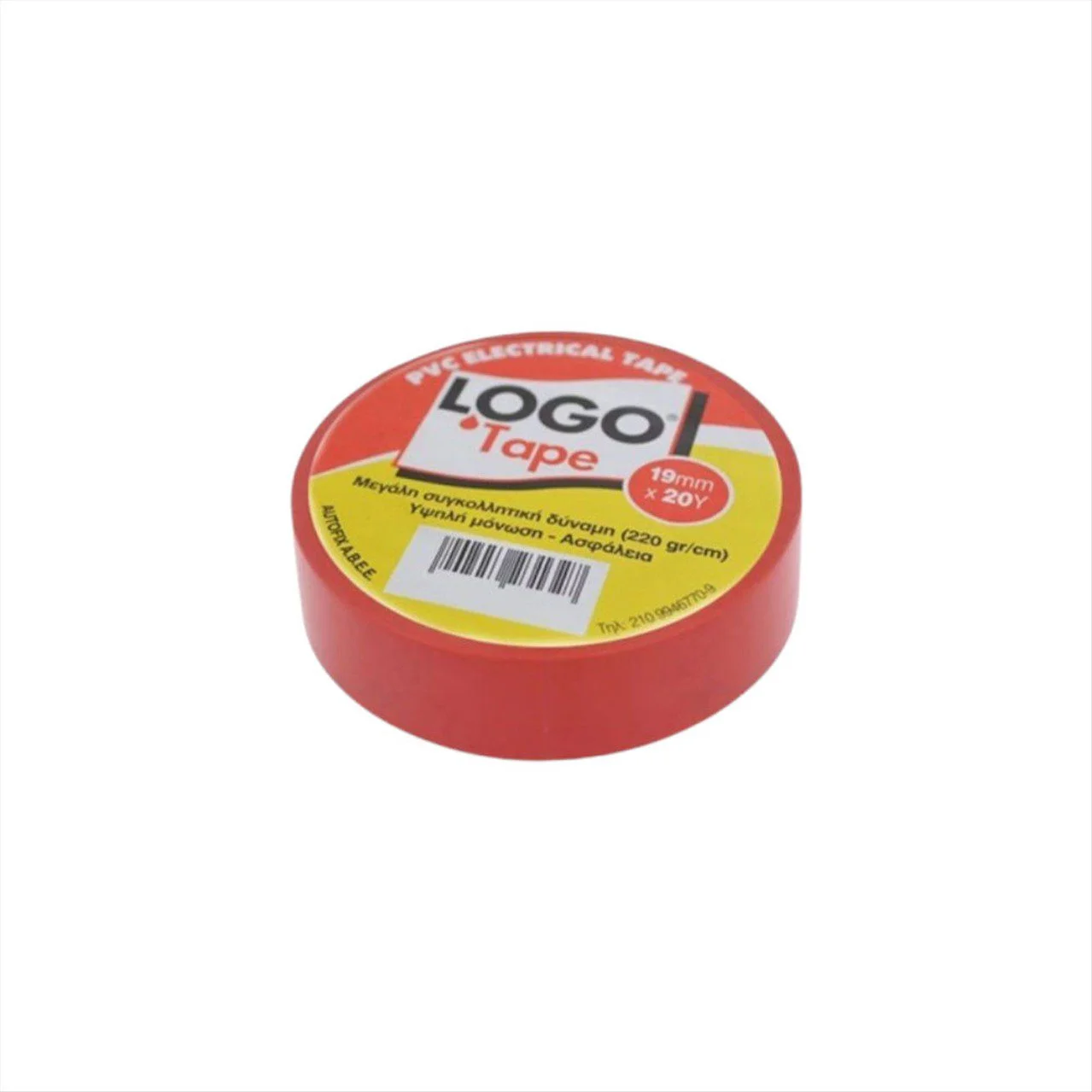 Φωτογραφία προϊόντος: LOGO Μονωτική Ταινία 19mmX20mm Κόκκινη - 65ΔΕ803