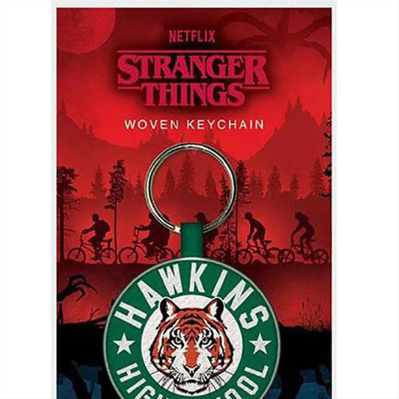Φωτογραφία προϊόντος: Pyramid Μπρελόκ Woven - Stranger Things Hawkins High School - WK39213