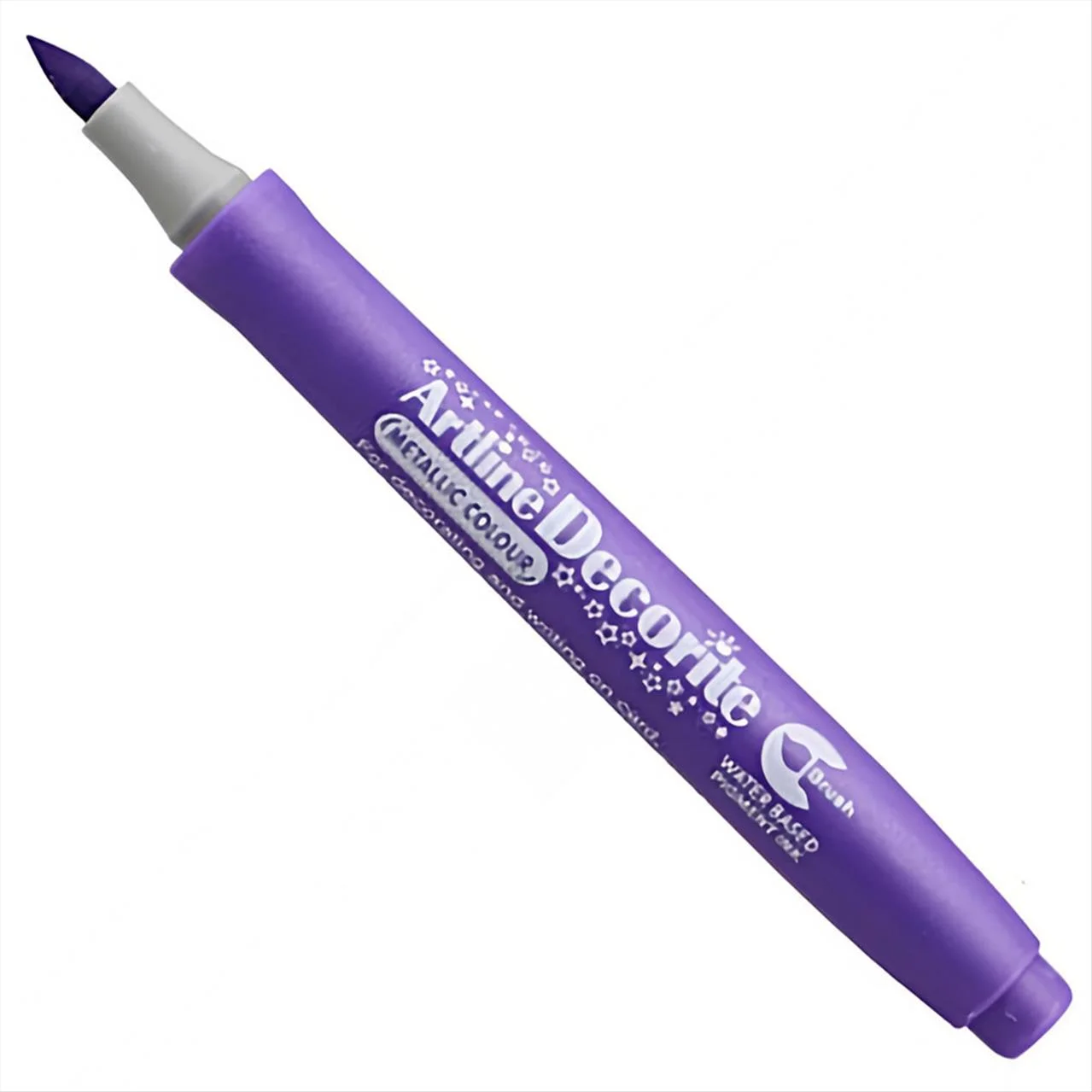 Φωτογραφία προϊόντος: Artline Μαρκαδόρος Decorite Brush Standard Pastel Purple - EDF-F-PASTEL-PURPLE