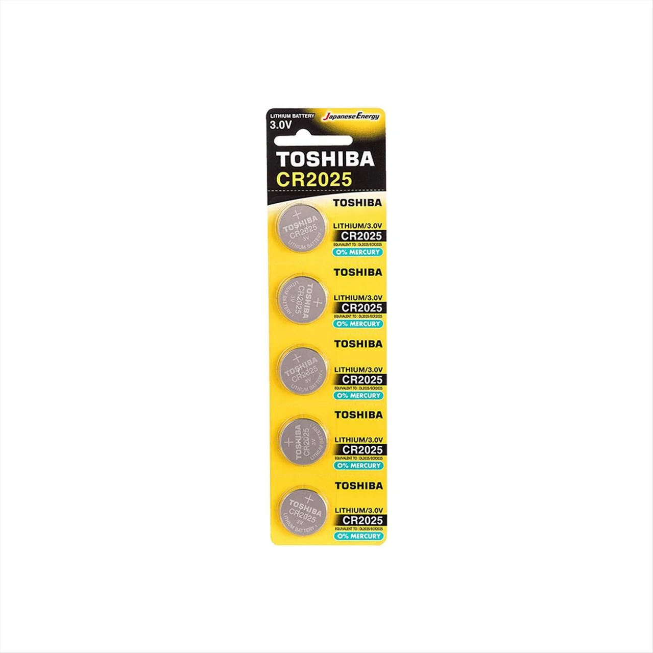Φωτογραφία προϊόντος: Toshiba Μπαταρία Λιθίου Coin CR-2025 - 448.2.585067