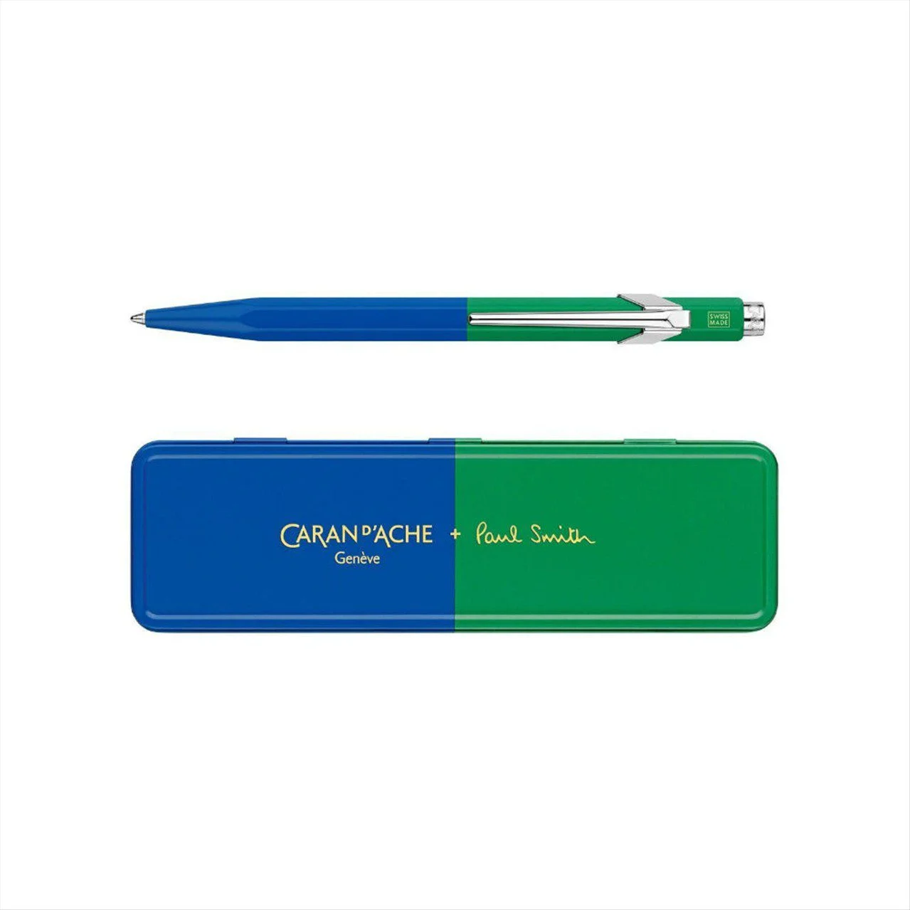 Φωτογραφία προϊόντος: Caran d'Ache Στυλό Ballpen Μαυρο Μελάνι Green - Blue - ΝΜ0849.338