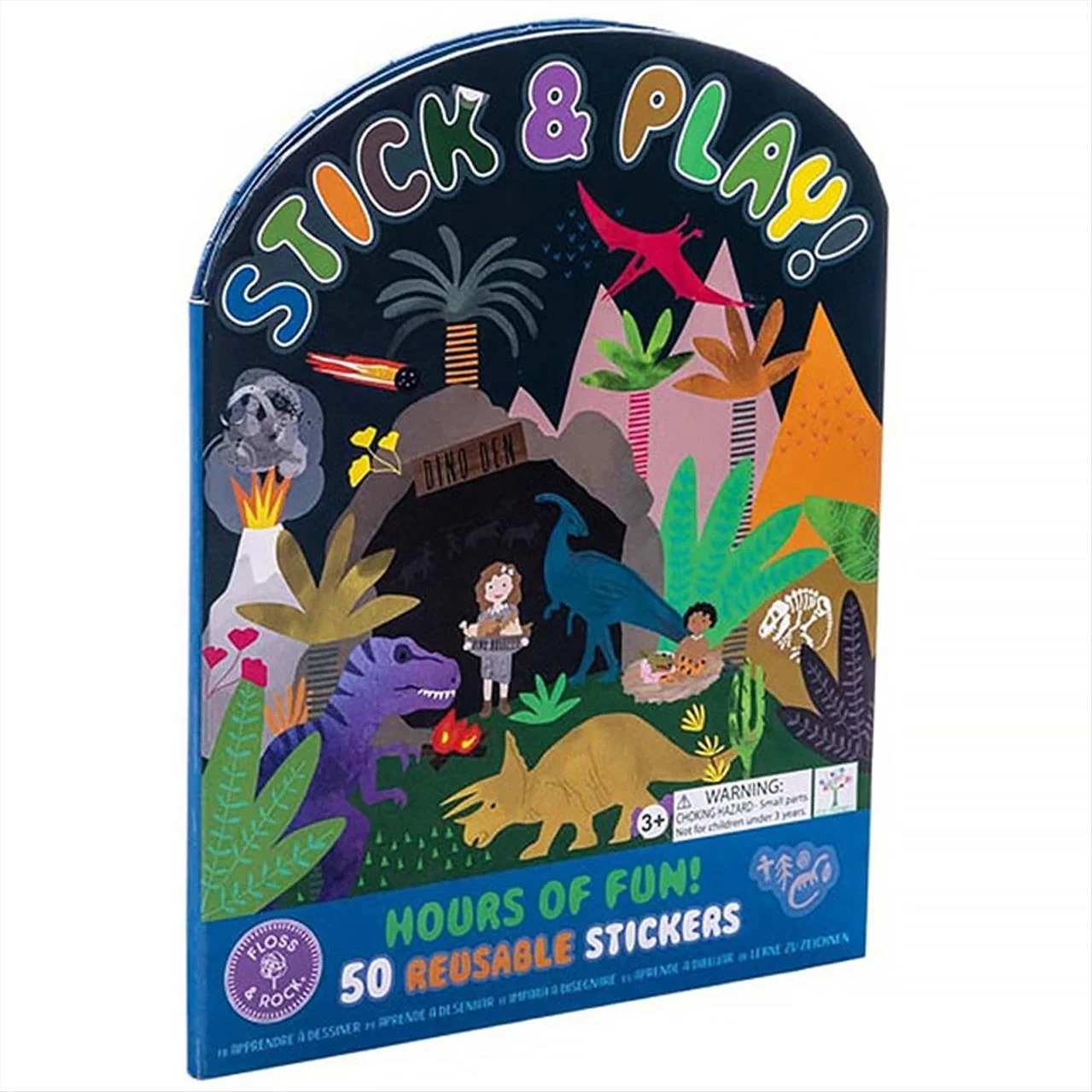 Φωτογραφία προϊόντος: Floss and Rock Stick & Play Dino - 46P6524
