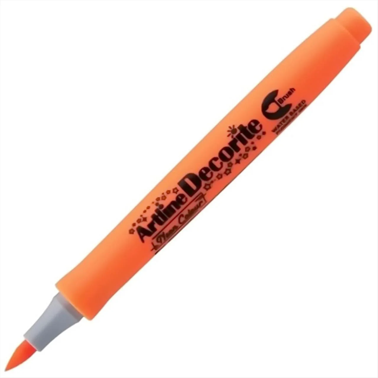 Φωτογραφία προϊόντος: Artline Μαρκαδόρος Decorite Brush Neon Orange - EDFN-F-Ο