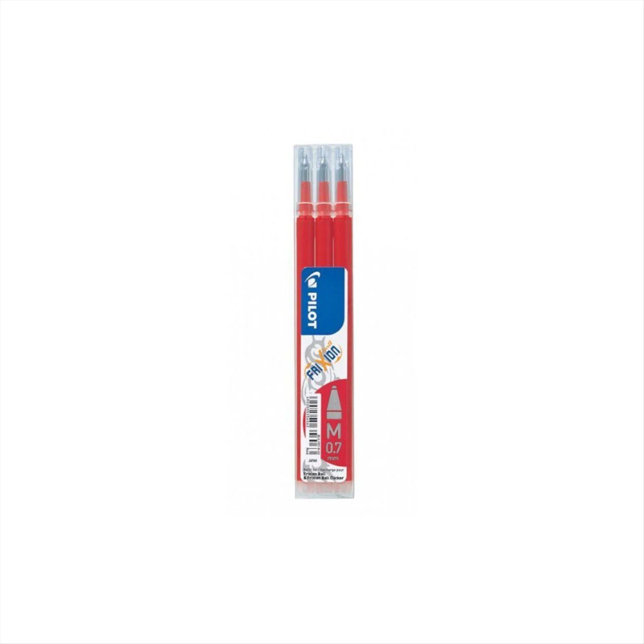 Φωτογραφία προϊόντος: Pilot Ανταλλακτικό Frixion Ball Gel 0.7mm 3τμχ Κόκκινο - BLS-FR7-S3-R
