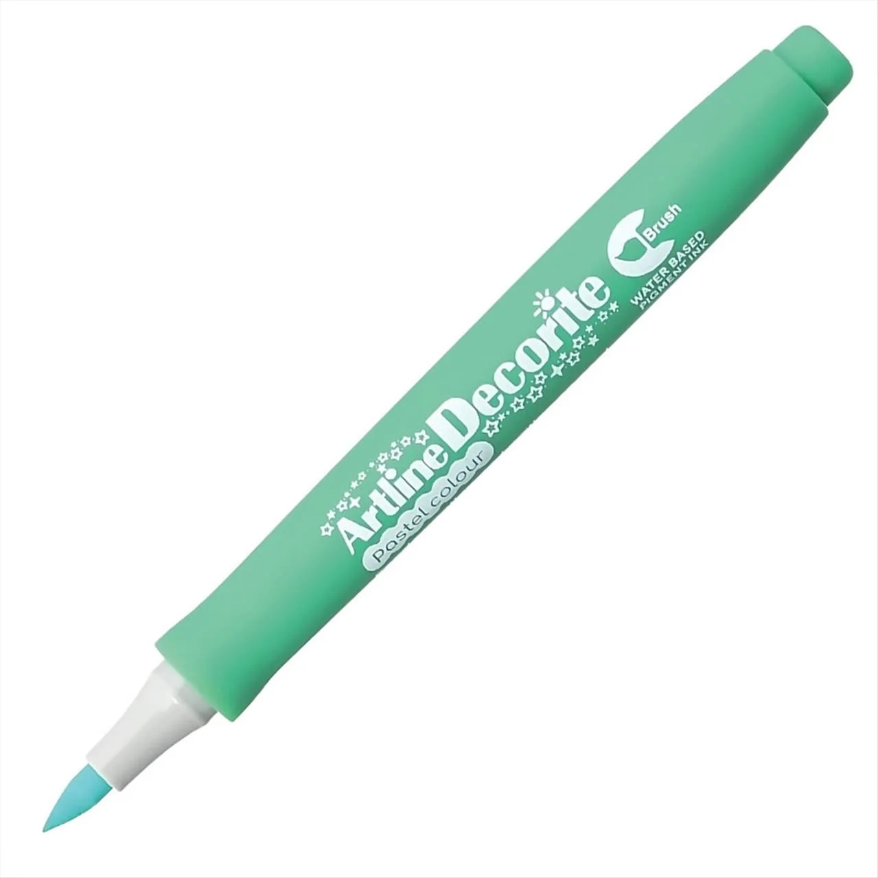 Φωτογραφία προϊόντος: Artline Μαρκαδόρος Decorite Brush Standard Pastel Green - EDF-F-PASTEL-GREEN