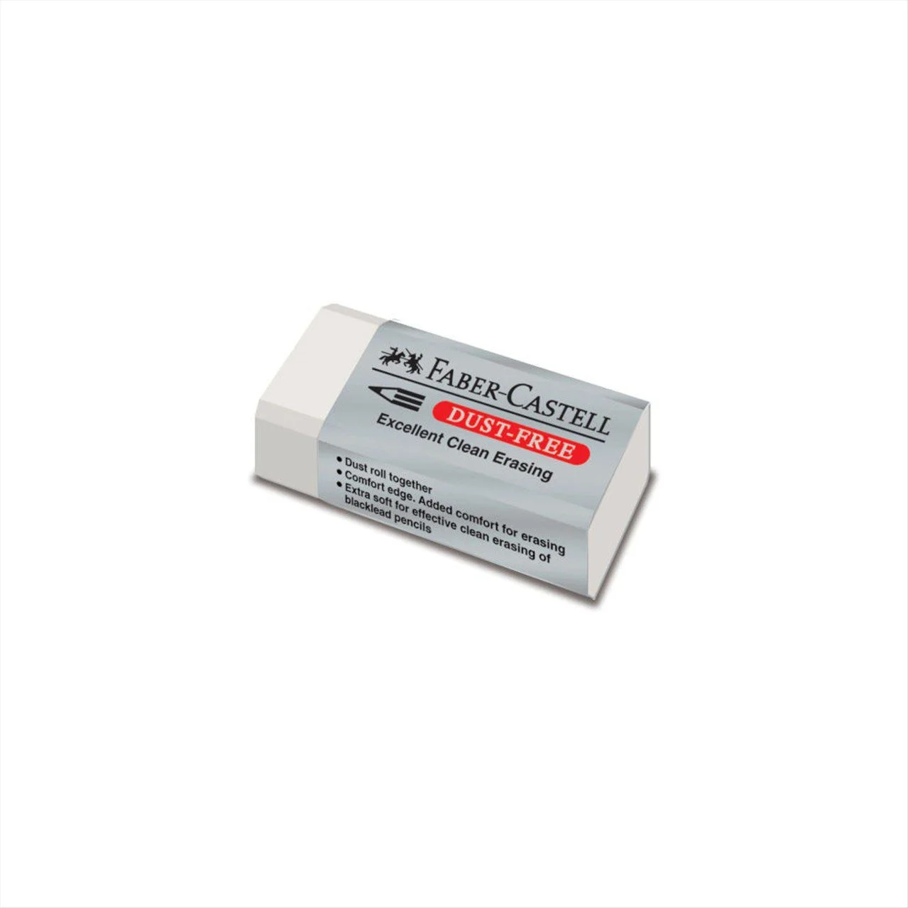 Φωτογραφία προϊόντος: Faber Castell Γόμα Dust Free Λευκή Μικρή - 187130