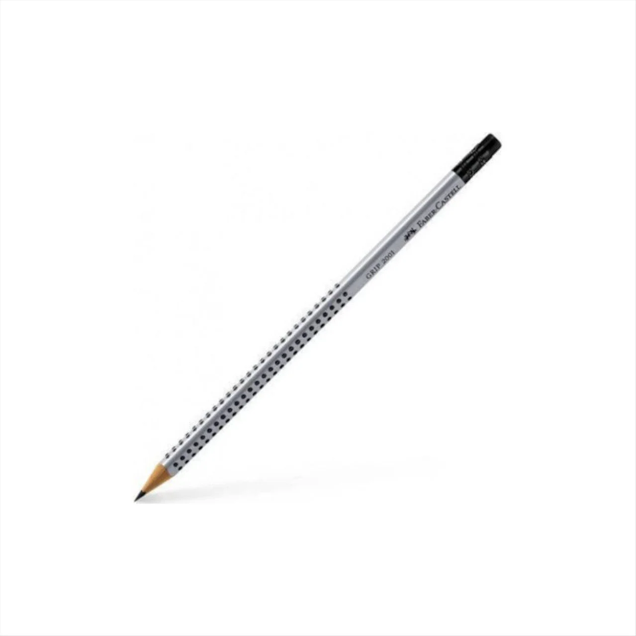 Φωτογραφία προϊόντος: Faber Castell Μολύβι Grip 2001 Με Γόμα Γκρι Β - 117201