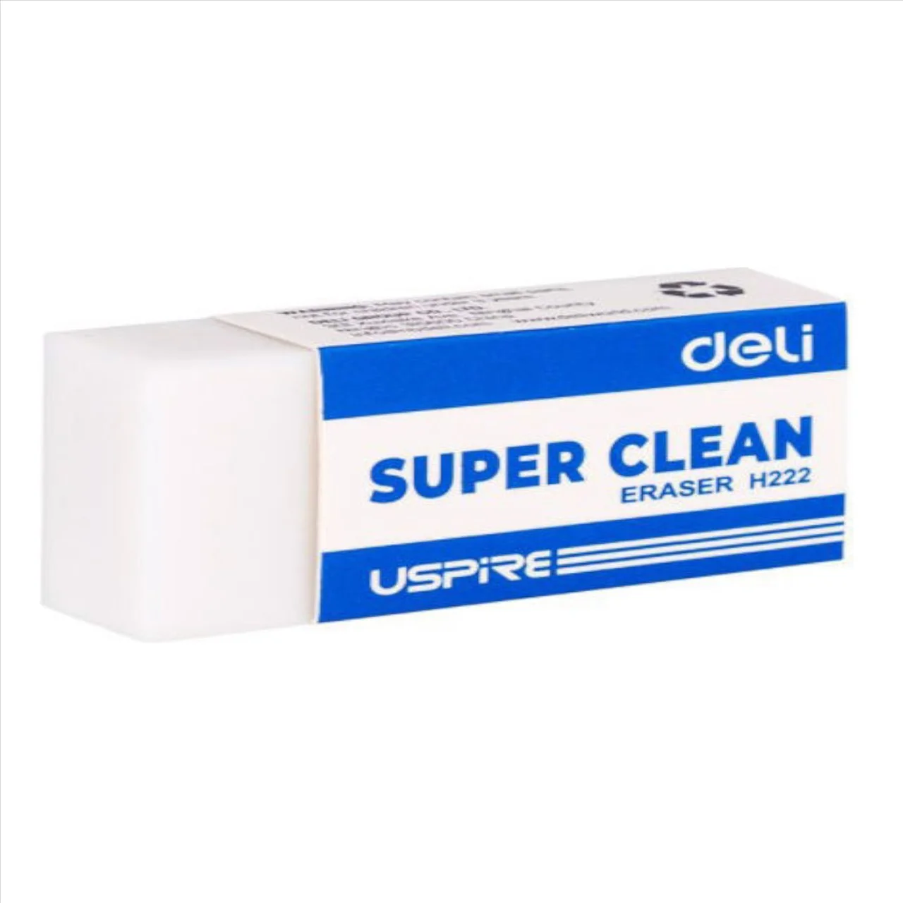 Φωτογραφία προϊόντος: Deli Σβήστρα Λευκή Uspire Super Clean EHO0222 - 231.002303