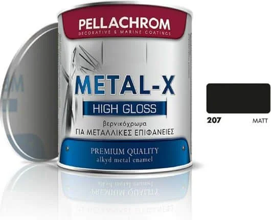 Φωτογραφία προϊόντος: OEM PELLACHROM METAL-X N.207 MATT BLACK