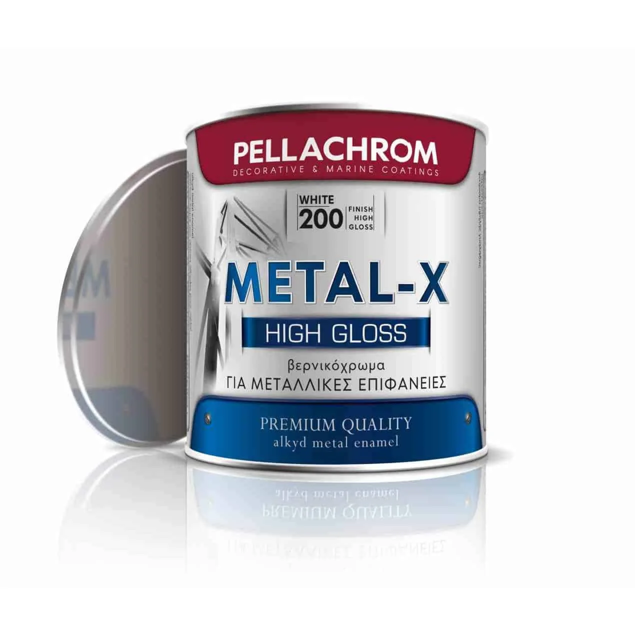 Φωτογραφία προϊόντος: OEM PELLACHROM METAL-X N.200 WHITE GLOSS