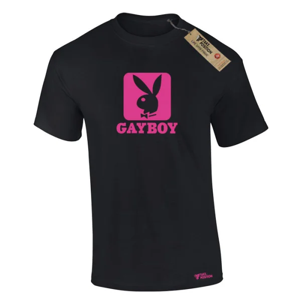 Φωτογραφία προϊόντος: Ανδρικό T-Shirt Gayboy Μαύρο – Takeposition Pride Edition