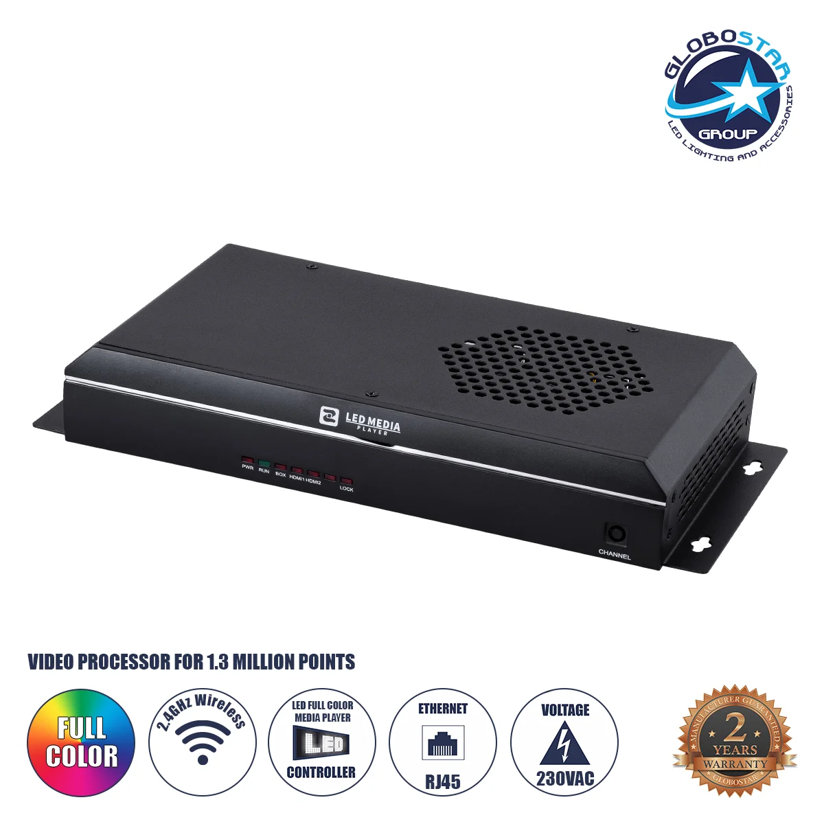 Φωτογραφία προϊόντος: GloboStar® PROCULCO ZH-C2 90238 Professional LED Video Processor - Επαγγελματικός Επεξεργαστής Βίντεο για Ψηφιακές Οθόνες LED Video Wall - 1.3 Million Points - Loading Area W4096 x