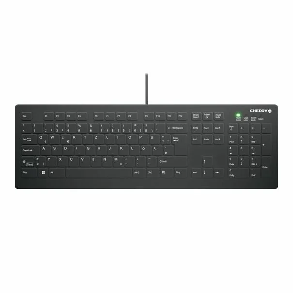 Φωτογραφία προϊόντος: CHERRY Keyboard AK-C8112 Medical corded [DE] black kabelgebunden