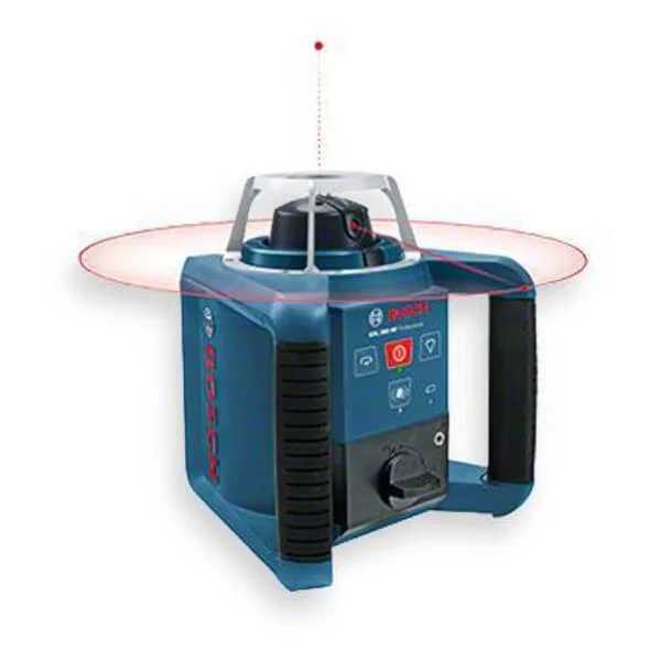 Φωτογραφία προϊόντος: BOSCH GRL 300 HV Professional Σετ (RC 1 + WM4 + LR 1) Αλφάδι Laser Περιστροφικό Κόκκινης Δέσμης (0601061501)