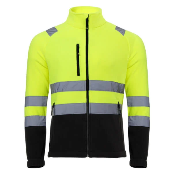 Φωτογραφία προϊόντος: PRISMA HV FLEECE 03001108 Ζακέτα Εργασίας Fleece Ανακλαστική Κίτρινη