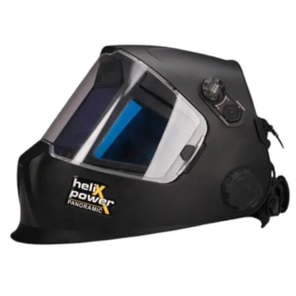 Φωτογραφία προϊόντος: HELIX PANORAMIC LCD Μάσκα Ηλεκτροκόλλησης Ηλεκτρονική με Οπτικό Πεδίο 116 Χ 81mm (75913110)