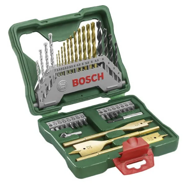 Φωτογραφία προϊόντος: BOSCH 2607019600 Σετ Τρυπάνια Μετάλλου Ξύλου με Μύτες και Αντάπτορα 40τμχ