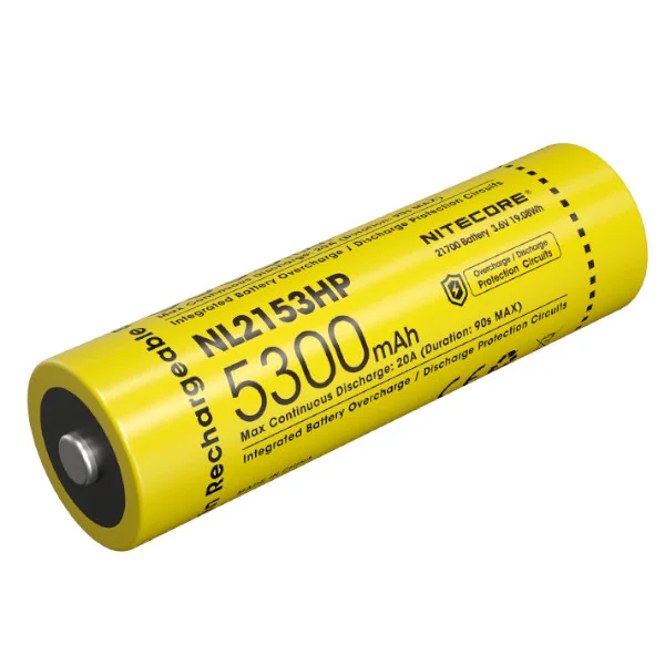 Φωτογραφία προϊόντος: NITECORE NL2153HP Επαναφορτιζόμενη Μπαταρία 21700 5300mAh HP