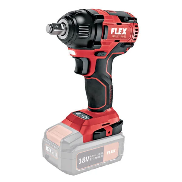 Φωτογραφία προϊόντος: FLEX IW 1/2" 18.0-EC Μπουλονόκλειδο 1/2" Μπαταρίας 18V Brushless 250Nm Χωρίς Μπαταρία και Φορτιστή SOLO (438308)