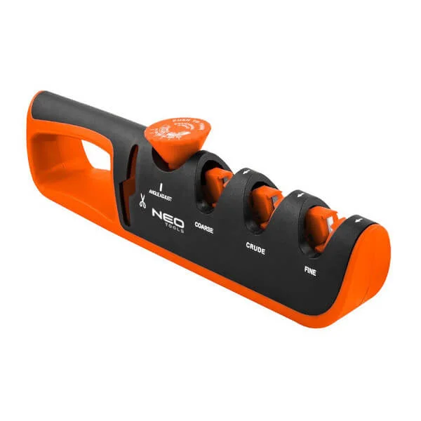 Φωτογραφία προϊόντος: NEO TOOLS 56-050 Ακονιστήρι Χειρός Ρυθμιζόμενης Γωνίας Τριών Επιπέδων