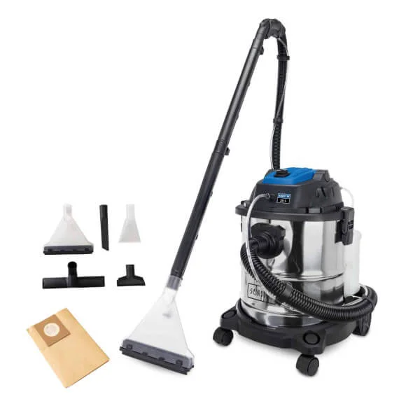 Φωτογραφία προϊόντος: SCHEPPACH SPRAYVAC20 Σκούπα Υγρών Στερεών 1600W Με Σύστημα Πλύσης και Κάδο 20Lt