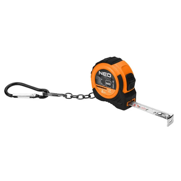Φωτογραφία προϊόντος: NEO TOOLS 67-200 Μετροταινία Mπρελόκ 2m x 13mm