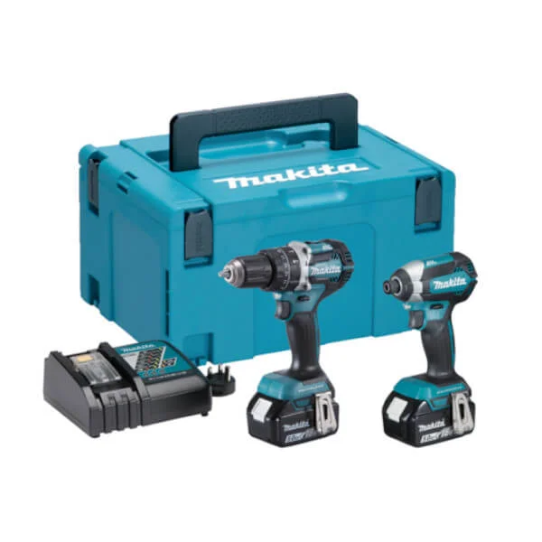 Φωτογραφία προϊόντος: MAKITA DLX2180TJ Παλμικό Κατσαβίδι + Κρουστικό Δραπανοκατσάβιδο με 2 Μπαταρίες 5Ah και Φορτιστή