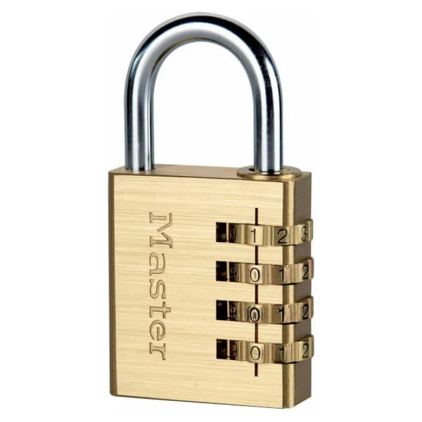 Φωτογραφία προϊόντος: MASTERLOCK 604EURD Λουκέτο Μπρούτζινο Συνδυασμού 40mm