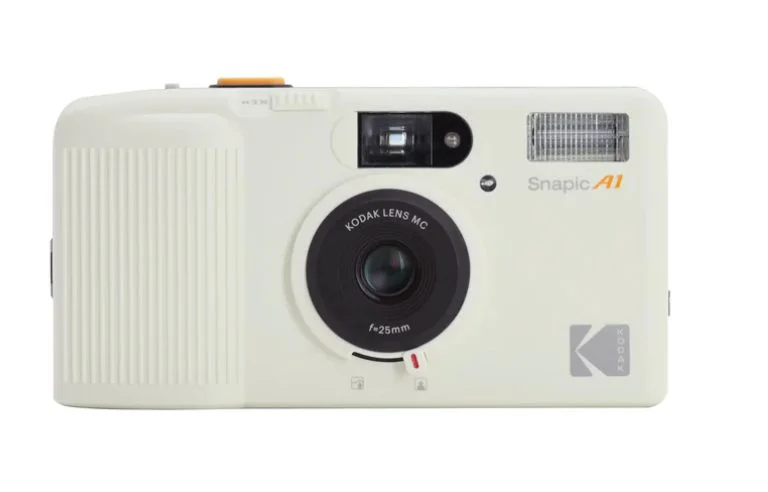 Φωτογραφία προϊόντος: Kodak Snapic A1 35mm Film Camera White motorized