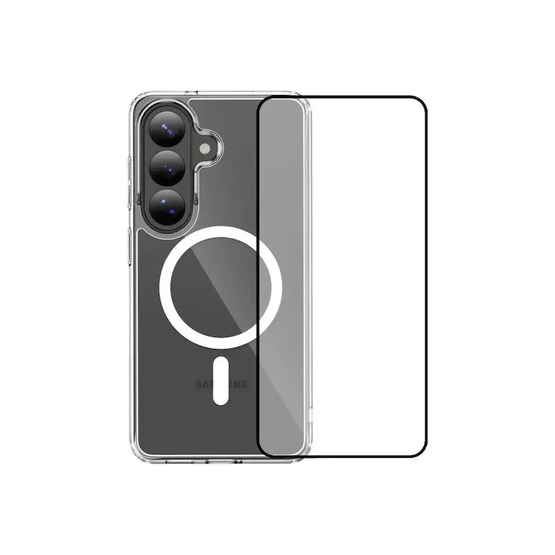 Φωτογραφία προϊόντος: Vivid Set MagSafe Acrylic Case + Full Face Tempered Glass για Samsung Galaxy S26+