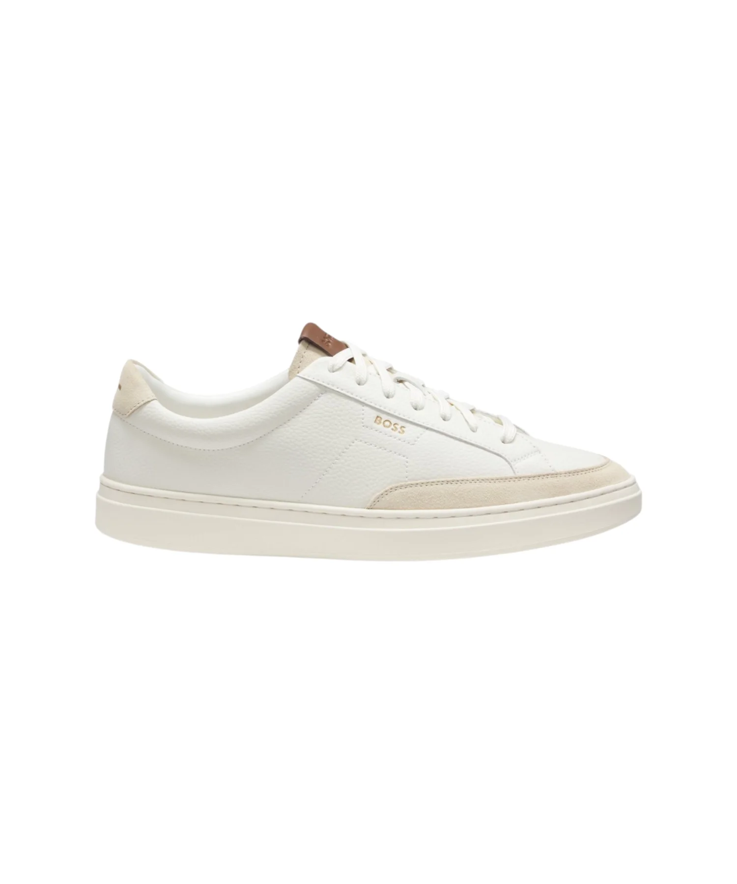 Φωτογραφία προϊόντος: Hugo Boss Boss - Ανδρικά Sneakers Kieran Tenn 50568536-122 Λευκό/Μπεζ