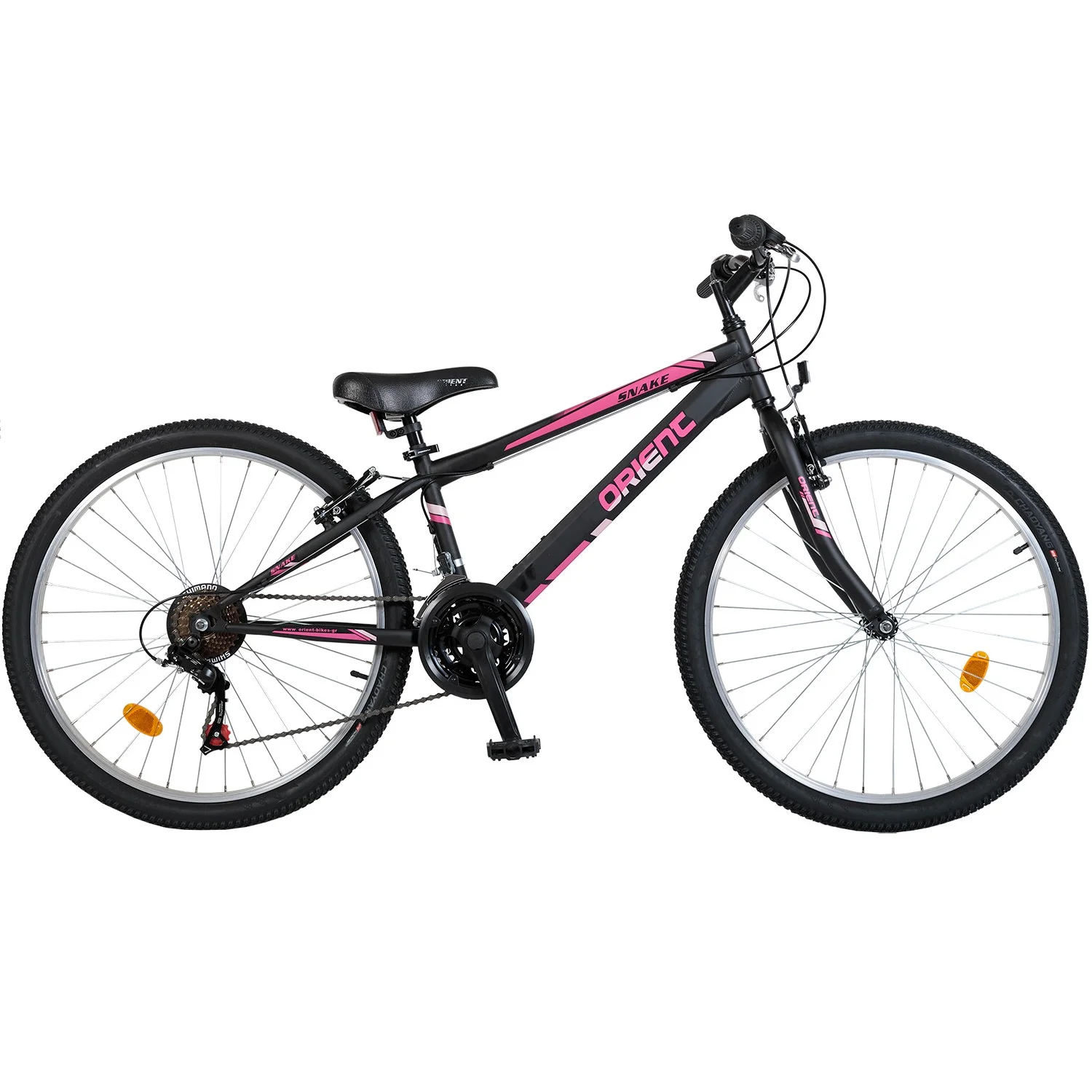 Φωτογραφία προϊόντος: ORIENT SNAKE 26” ΠΟΔΗΛΑΤΟ MTB 21sp ΜΑΥΡΟ/ΦΟΥΞΙΑ (1514100000) 2025