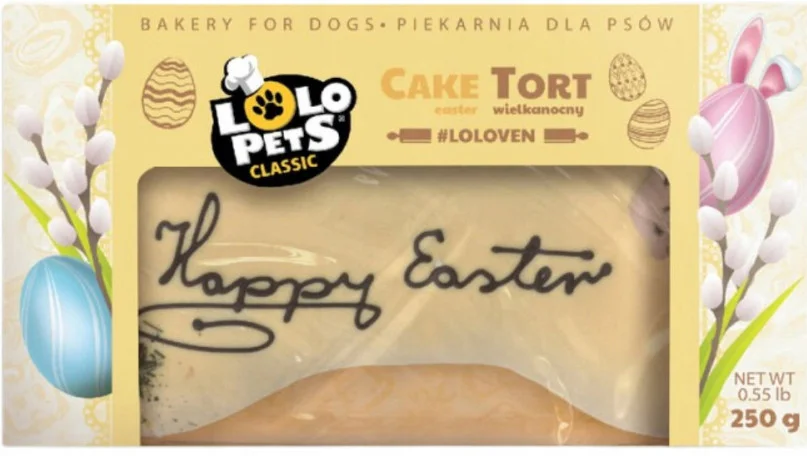 Φωτογραφία προϊόντος: Lolo pets τούρτα HAPPY EASTER 250g Lolo pets (2074677)