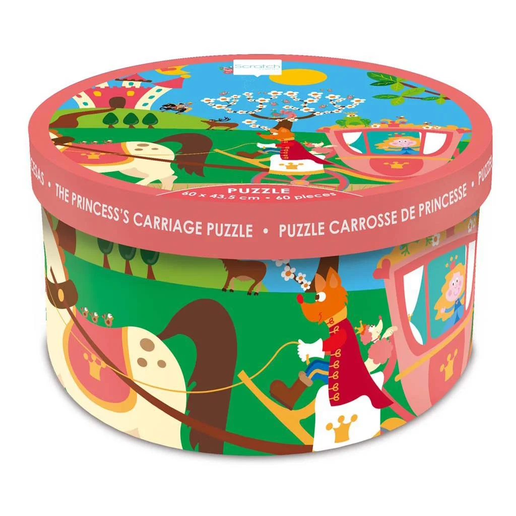 Φωτογραφία προϊόντος: Scratch PUZZLE PRINCESS 60pcs