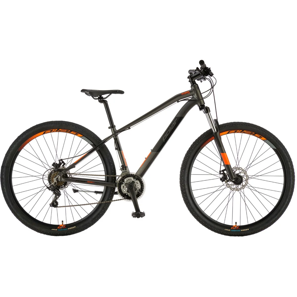 Φωτογραφία προϊόντος: POLAR MIRAGE SPORT 29''ΠΟΔΗΛΑΤΟ MTB ΑΛΟΥΜΙΝΙΟΥ MΗΧΑΝΙΚΑ ΔΙΣΚΟΦΡΕΝΑ 21sp BLACK/ORANGE 2025