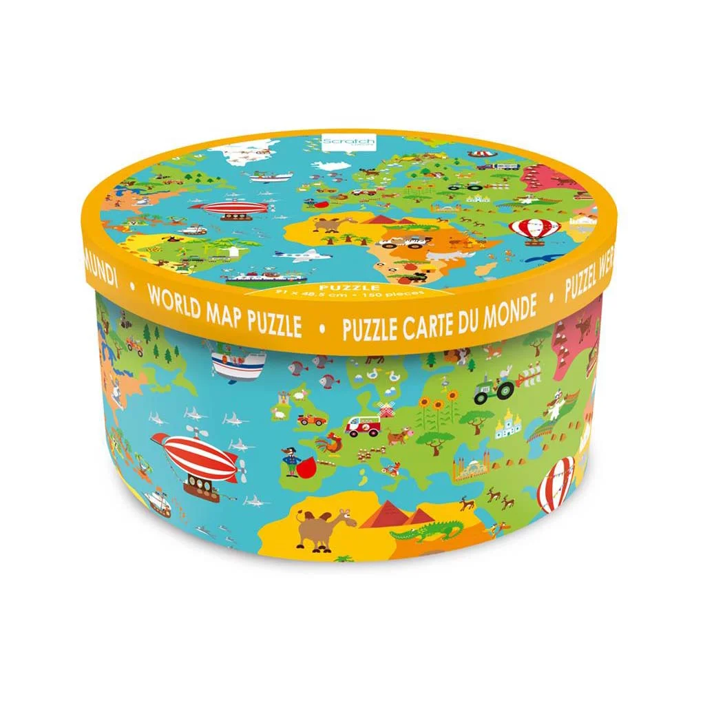 Φωτογραφία προϊόντος: Scratch PUZZLE XXL WORLD MAP 150pcs