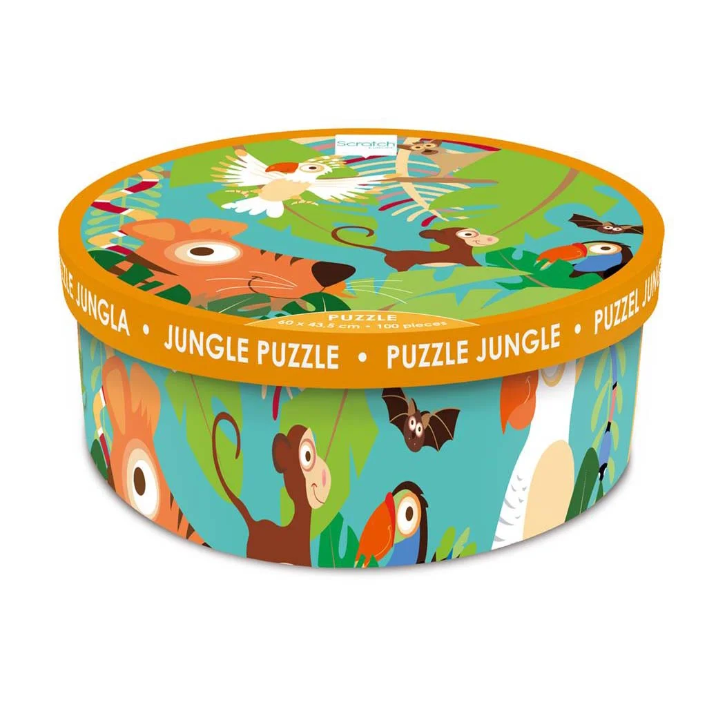 Φωτογραφία προϊόντος: Scratch PUZZLE JUNGLE 100pcs