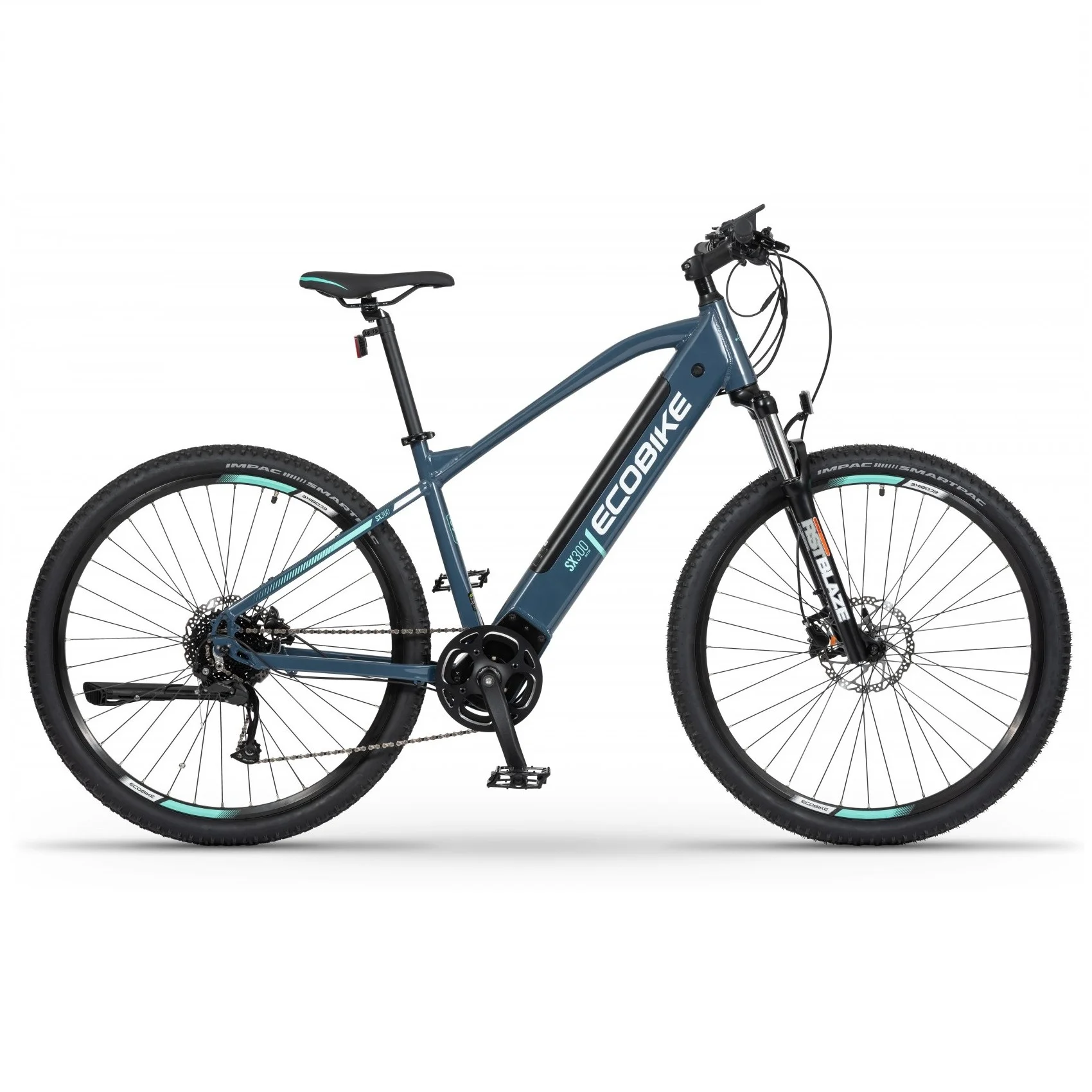 Φωτογραφία προϊόντος: ECOBIKE SX300 ΗΛΕΚΤΡΙΚΟ ΠΟΔΗΛΑΤΟ MTB 29'' 10sp BLUE 48V/14AH LG 2022