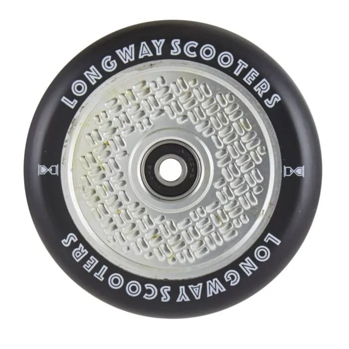 Φωτογραφία προϊόντος: LONGWAY FABUGRID ΡΟΔΑ ΓΙΑ ΠΑΤΙΝΙ FREESTYLE 110mm MATT SILVER