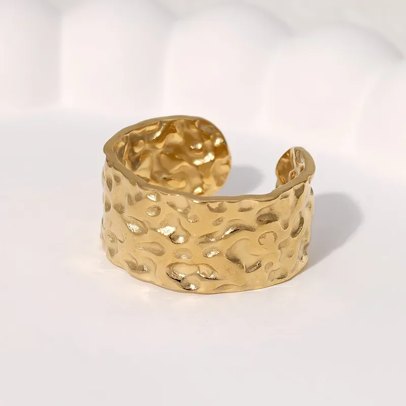 Φωτογραφία προϊόντος: Peach Jewelry Δαχτυλίδι Στυλ Γεωμετρικό Ένθετο Από Ανοξείδωτο Ατσάλι 304