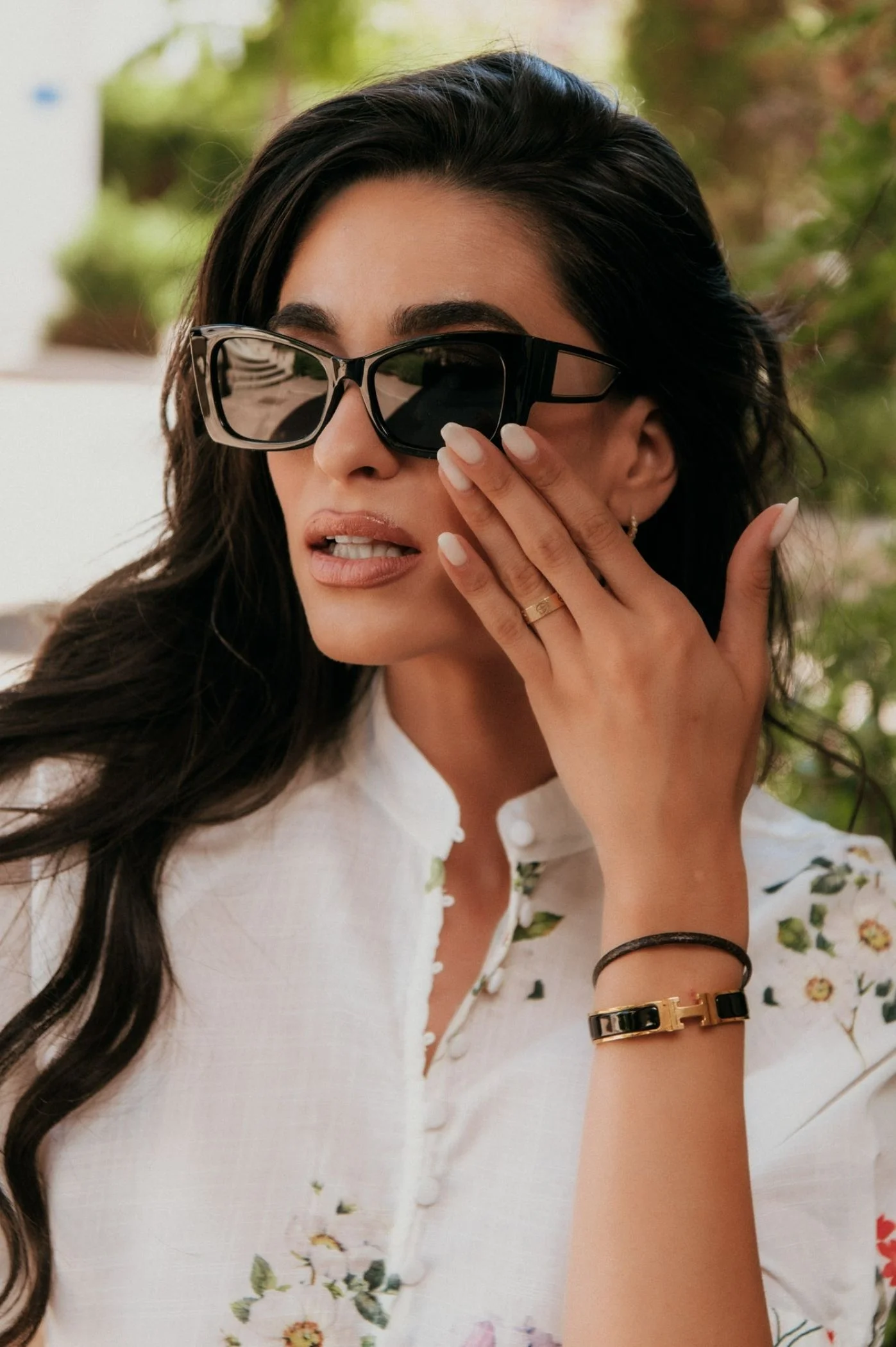 Φωτογραφία προϊόντος: Antithesis Clothing Γυαλιά Ηλίου Lisa Με Τριγωνικό Σκελετό - Μαύρο