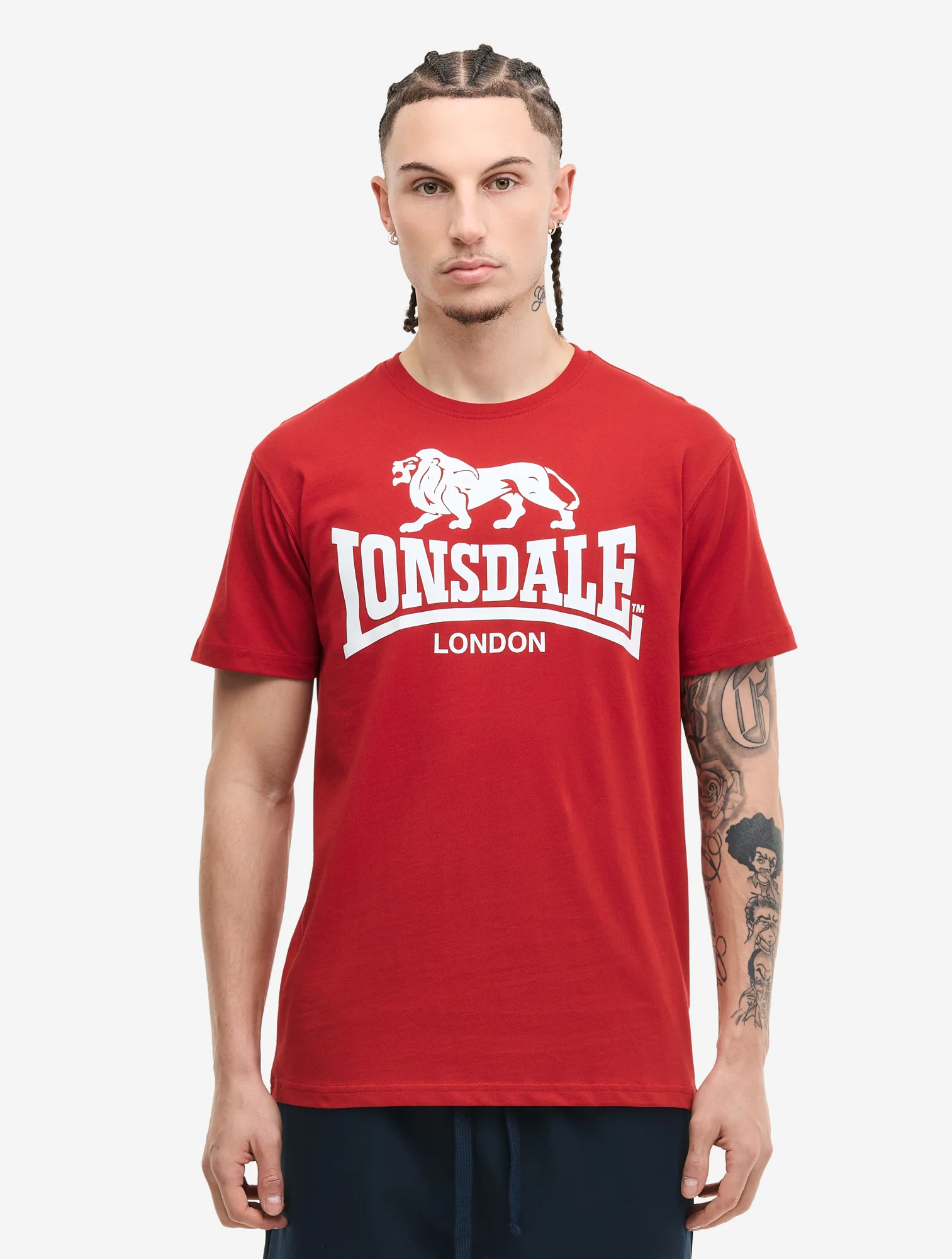 Φωτογραφία προϊόντος: Lonsdale Logo Ανδρικό T-shirt 119083-2500 Κόκκινο
