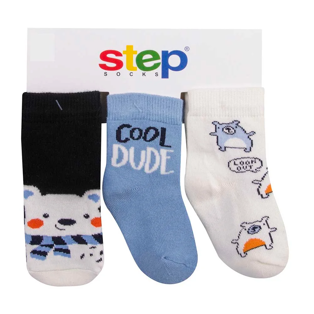 Φωτογραφία προϊόντος: Steps Καλτσάκια για Αγόρι Step Cool Dude 3τεμ.