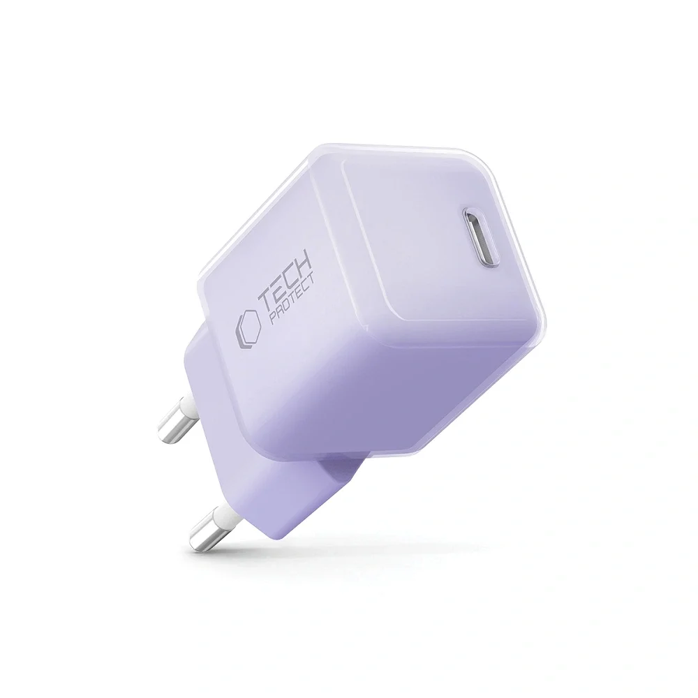 Φωτογραφία προϊόντος: Tech-Protect Φορτιστής NCM25 USB-C PD 25W Baby Purple