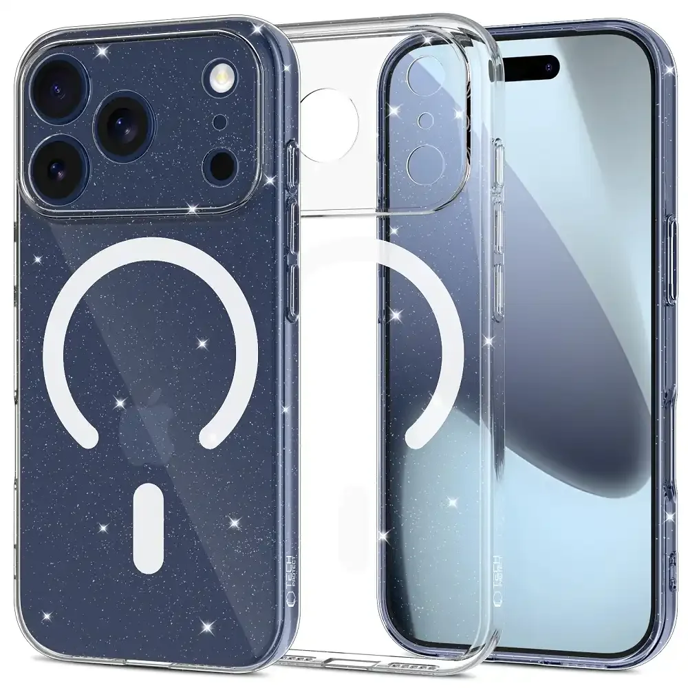 Φωτογραφία προϊόντος: Tech-Protect Θήκη Flexair MagSafe iPhone 17 Pro Glitter