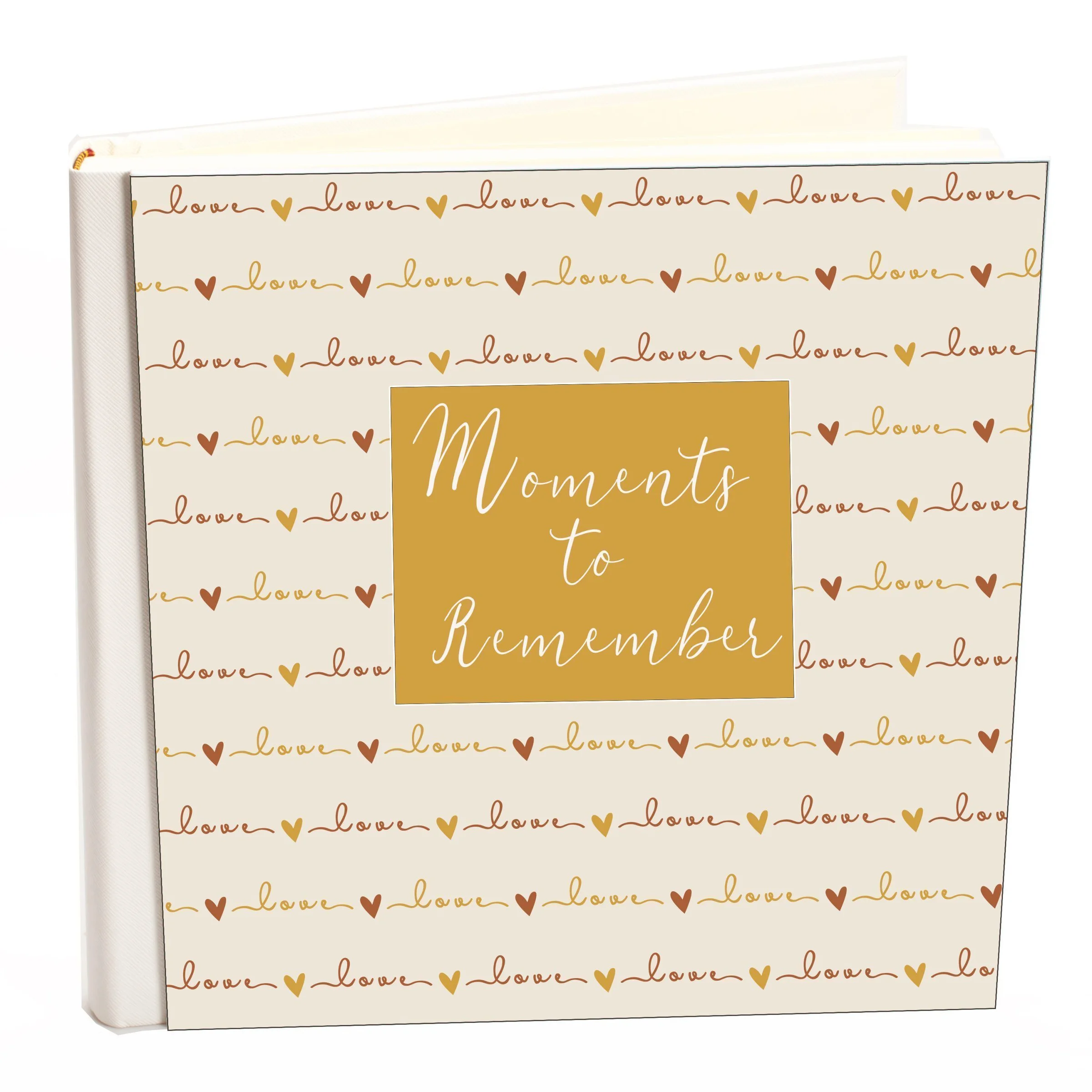 Φωτογραφία προϊόντος: HOPER Άλμπουμ my album moments to remember 18 boho style με ριζόχαρτο 24x24cm και κουτί άλμπουμ