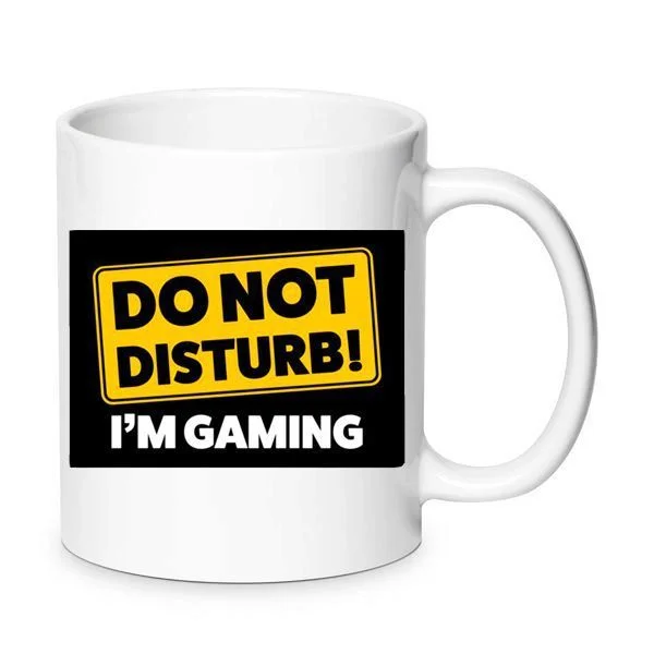 Φωτογραφία προϊόντος: Κούπα Gamer Don t disturb Κεραμική 330ml No9