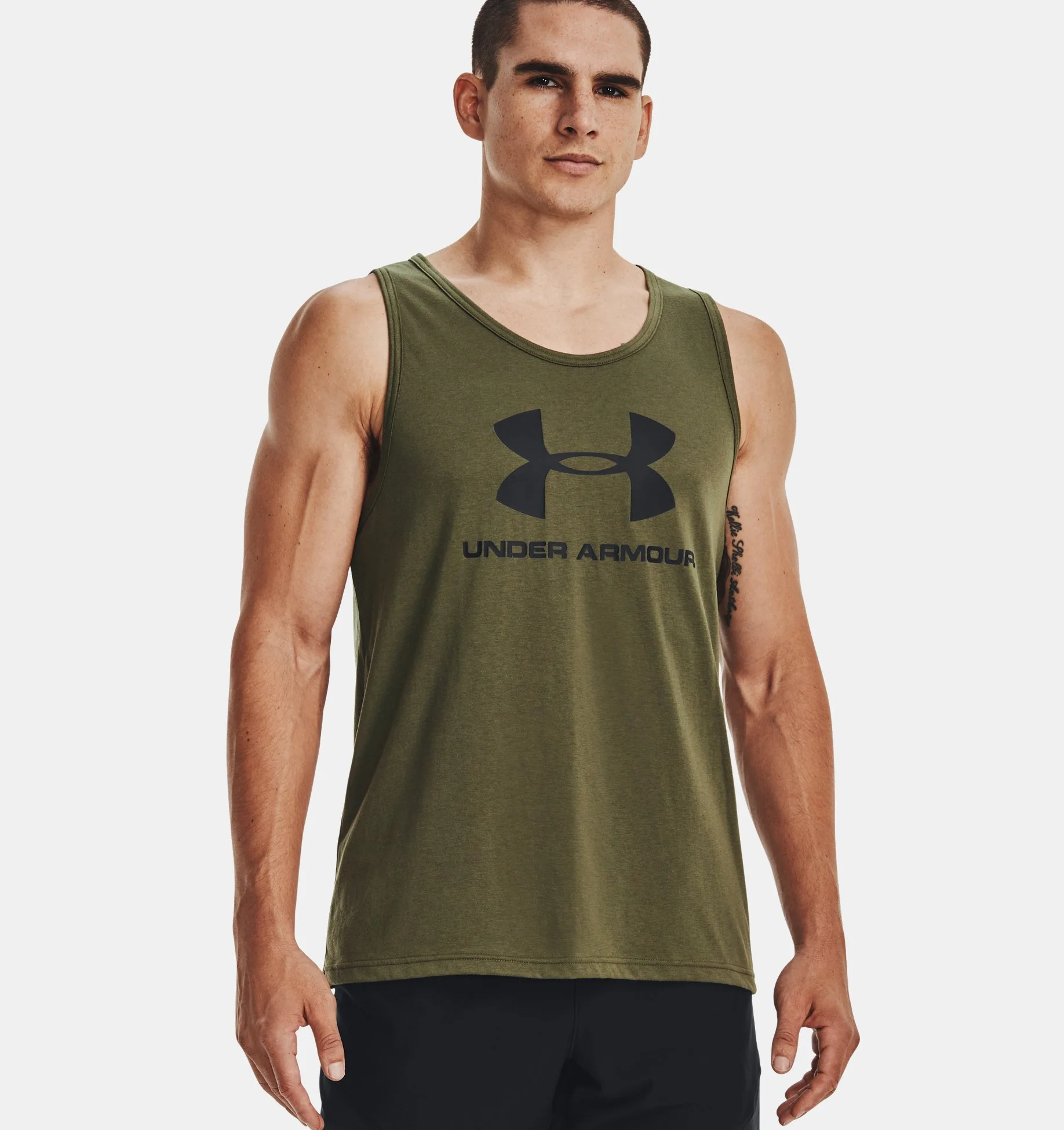 Φωτογραφία προϊόντος: Under Armour Ανδρική Αμάνικη Μπλούζα Λαδί