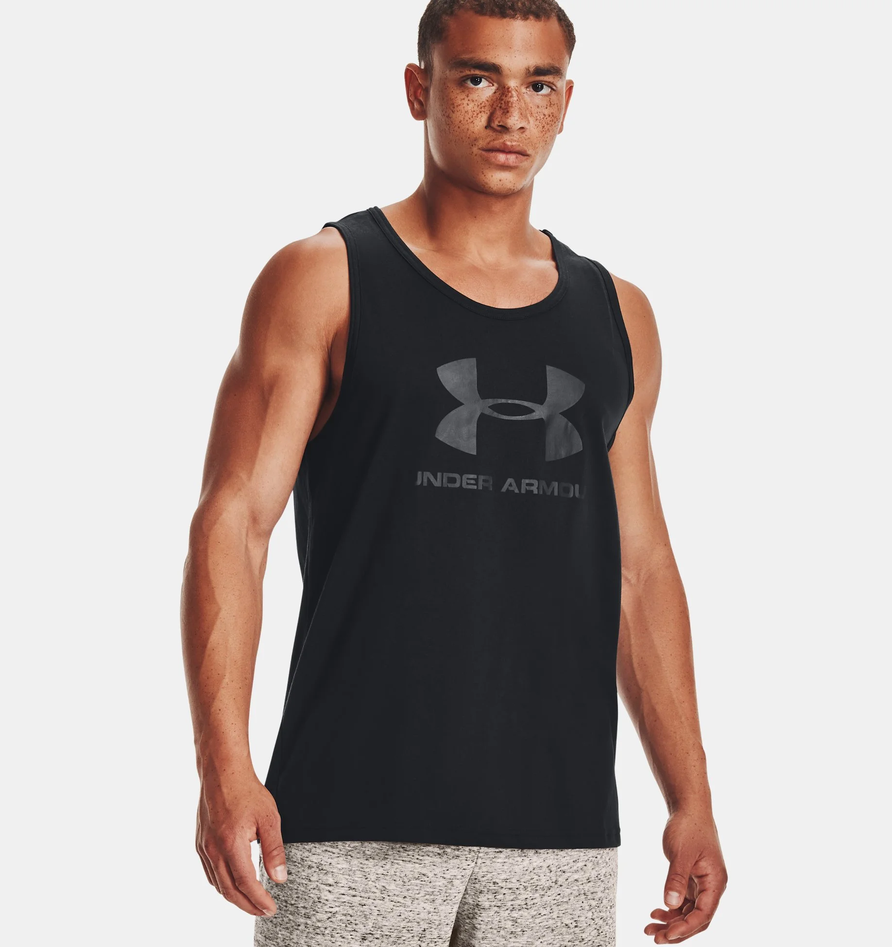 Φωτογραφία προϊόντος: Under Armour Ανδρική Αμάνικη Μπλούζα Μαύρο